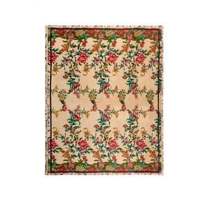 NEW JOHNNY WAS travel blanket in ecru miraze